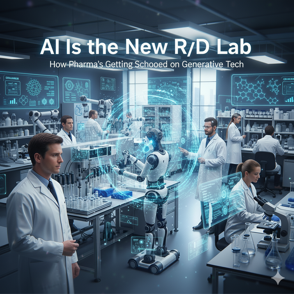 AI Is the New R&D Lab: How Pharma’s Getting Schooled on Generative Tech