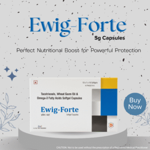 Ewig-Forte (Tocotrienols, Wheat Germ Oil & Omega-3 Fatty Acids Softgel Capsules)